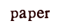 paper